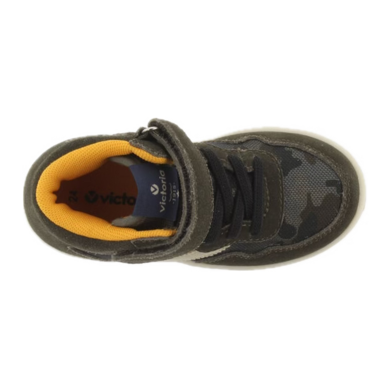 Baskets montantes Victoria kaki