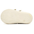 Basket Naturino Cocoon gold flowers