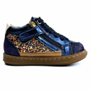 Basket Shoopom bleu à paillettes