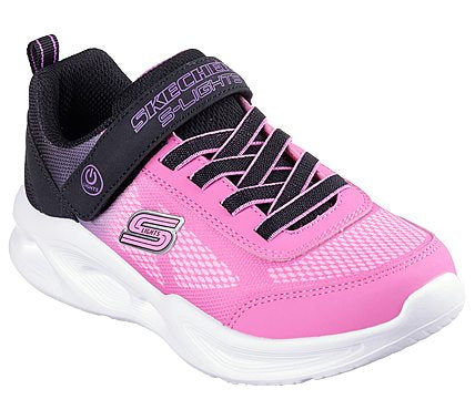 Basket Skechers à lumière Sola Glow rose