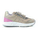 Basket Naturino Jesko doré rose