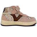Basket montante Victoria Rose Paillettes