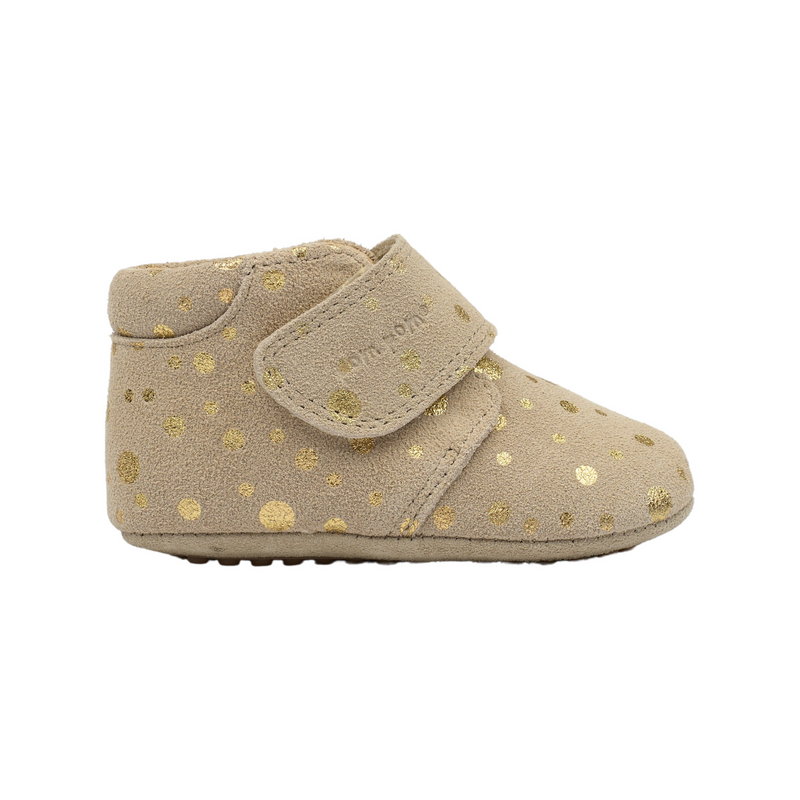 Chausson Pré-marche PomPom champagne