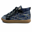 Basket Shoopom silver bleu