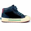 Baskets montantes Victoria bleu