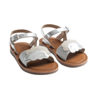 Sandale l'Atelier tropézien argenté - SB 106