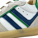 Basket Okyo beige et bleu 0253
