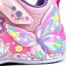 Basket Skechers à lumières S-Lights Lil Butterfly rose