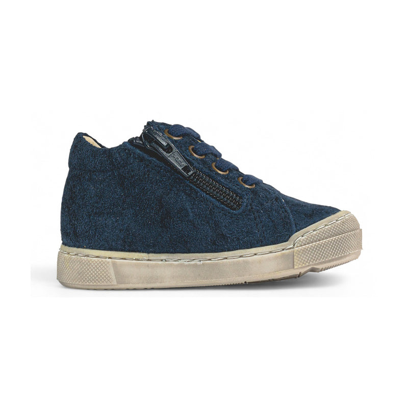 Basket Falcotto Gazer bleu zip