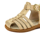 Sandales semi ouverte Bopy Gold