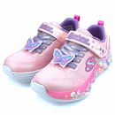 Basket Skechers à lumières S-Lights Lil Butterfly rose