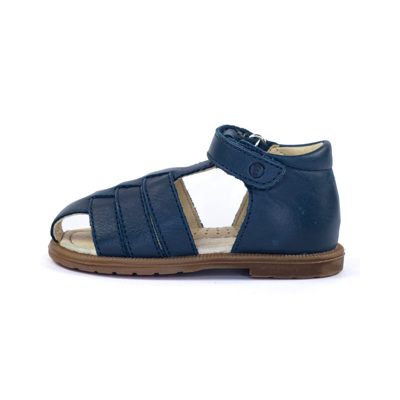 Sandale Falcotto Cedric semi-ouverte marine