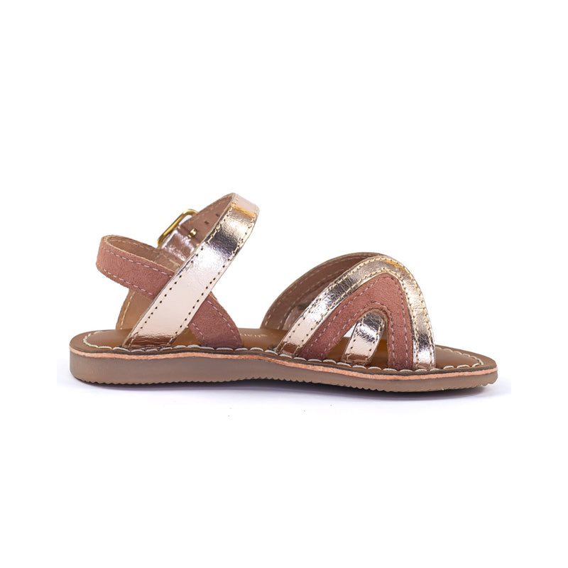 Sandale l'Atelier tropézien Pink Gold