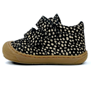 Basket Naturino Cocoon noir à pois brillant