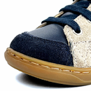Basket Shoopom bleu et taupe