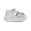 Sandale semi ouverte Falcotto Grisa métallique