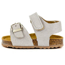Sandales Plakton mini argent