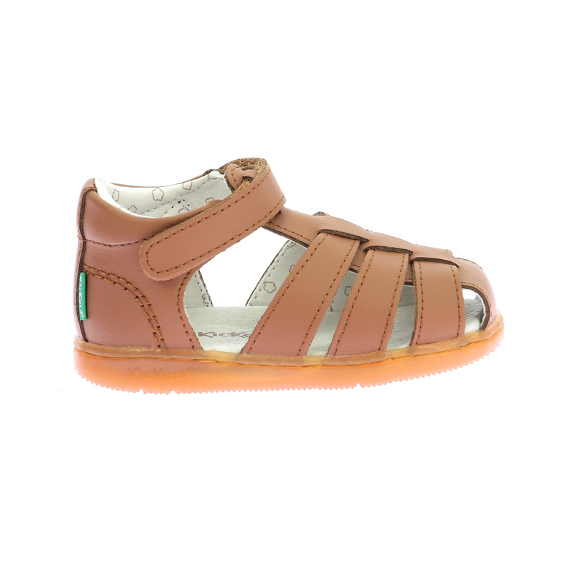 Sandales semi ouverte Kickers KickFlo camel