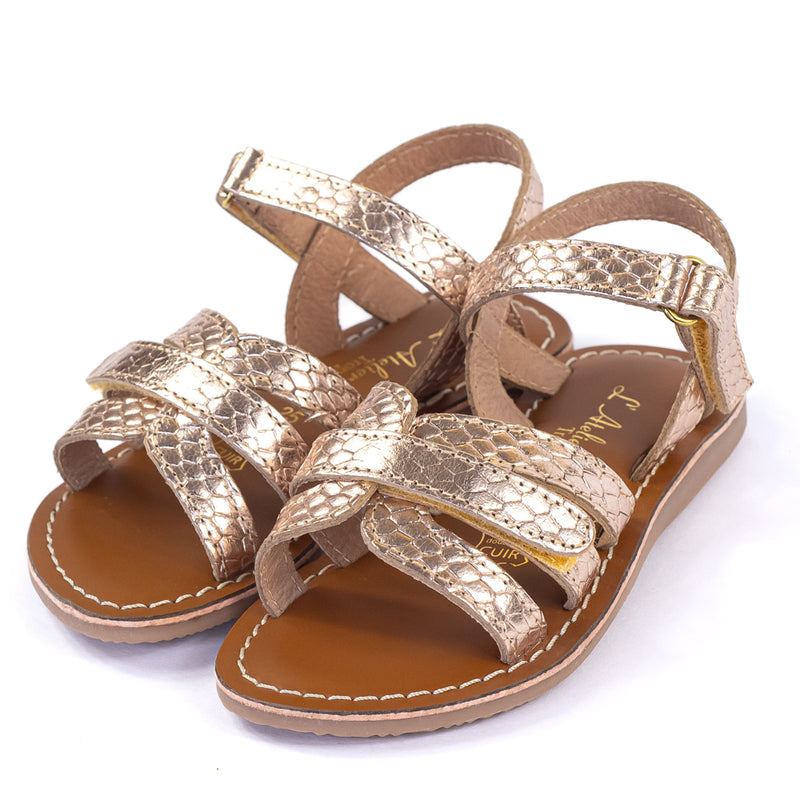 Sandale l'Atelier tropézien Gold