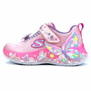 Basket Skechers à lumières S-Lights Lil Butterfly rose