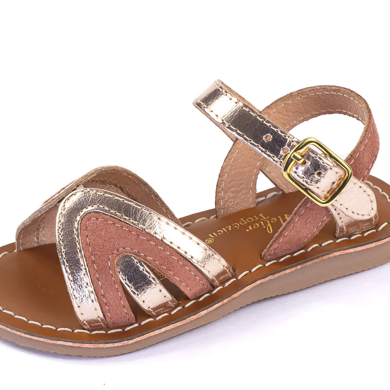 Sandale l'Atelier tropézien Pink Gold