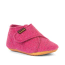 Chausson Froddo en laine souple rose