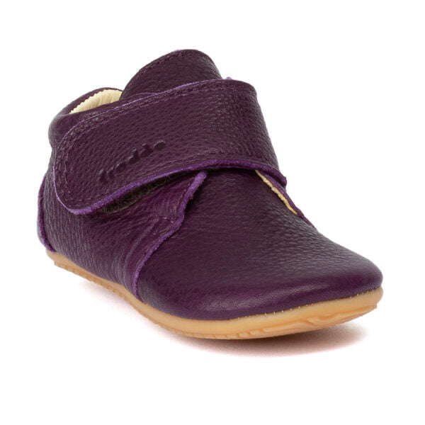 Chausson Froddo en cuir souple violet