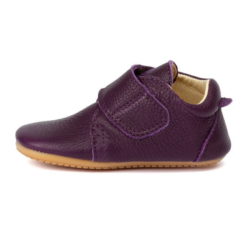 Chausson Froddo en cuir souple violet