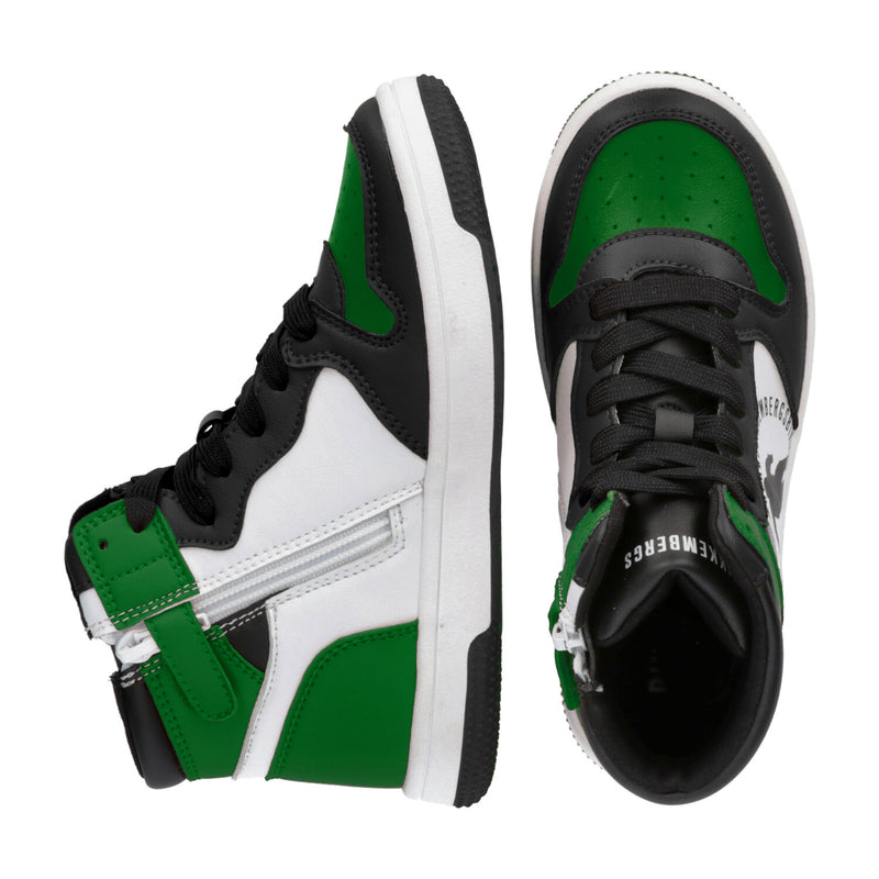 Basket montante Bikkembergs verte