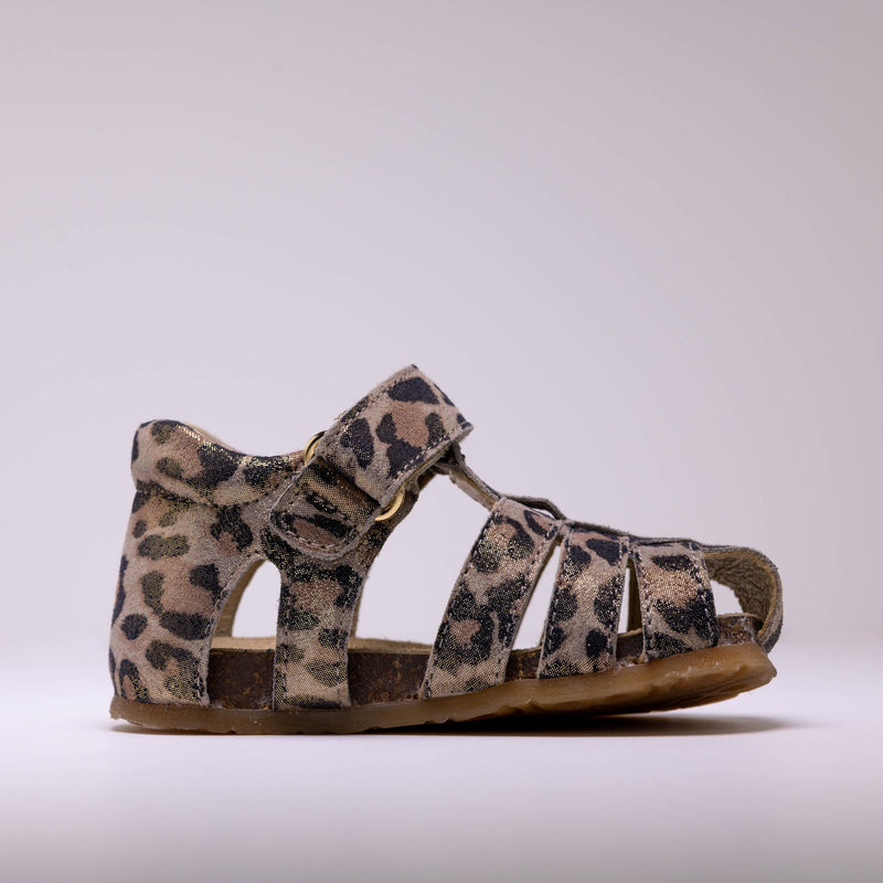 Sandale Falcotto Alby leopard - Nananère chaussures