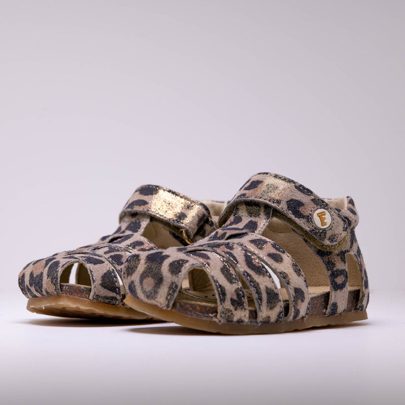 Sandale Falcotto Alby leopard - Nananère chaussures