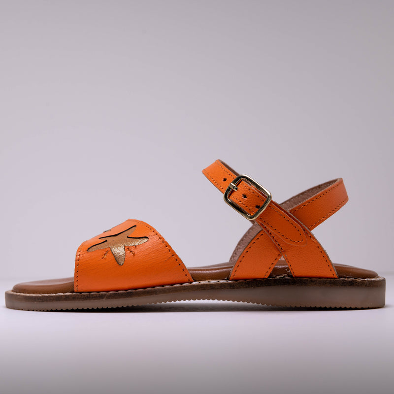Sandale L'atelier tropézien IL90921 orange - Nananère chaussures