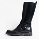 Bottes en Cuir Noir Bana&co