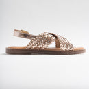 Sandale l'Atelier tropézien doré - SB 111