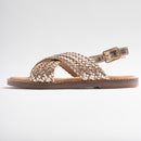 Sandale l'Atelier tropézien doré - SB 111