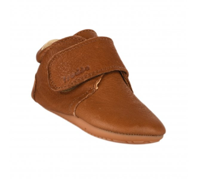 Chausson Froddo en cuir souple marron - Nananère chaussures