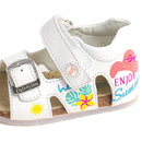 Sandale Falcotto Split blanc